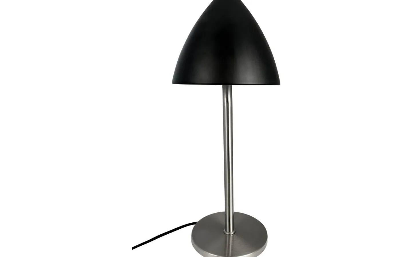 Dyberg Larsen Oulu Bordslampa 47cm Svart/Borstad Stål* Bordslampor