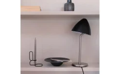 Dyberg Larsen Oulu Bordslampa 47cm Svart/Borstad Stål* Bordslampor