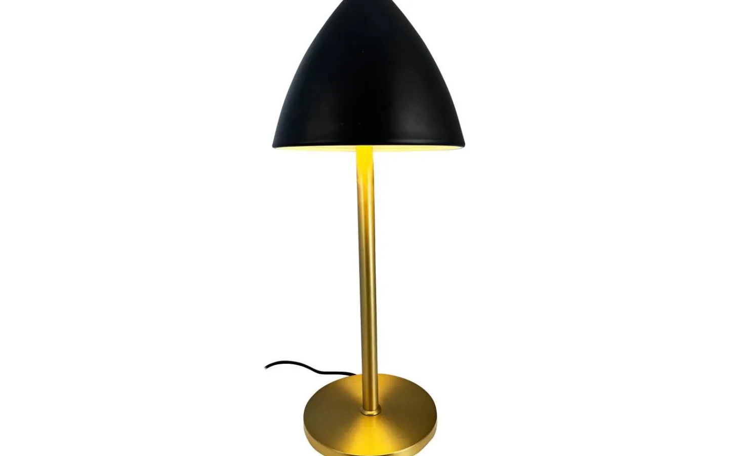 Dyberg Larsen Oulu Bordslampa 47cm Svart/Mässing* Bordslampor