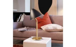 Dyberg Larsen Oulu Bordslampa 47cm Svart/Mässing* Bordslampor