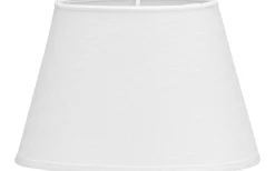 PR Home Oval Lampskärm 25cm Lin Classico Vit* Ovala Lampskärmar