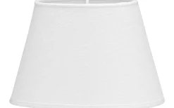 PR Home Oval Lampskärm 15cm Lin Classico Vit* Ovala Lampskärmar