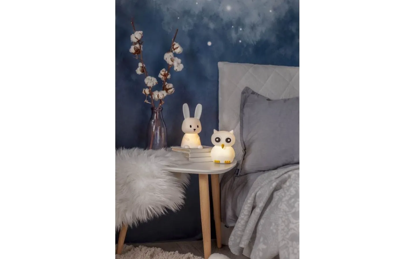 Star Trading Owl Nattlampa LED RGB+W* Nattlampor