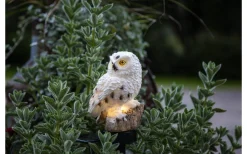 Owl Solcellslampa 33cm Beige