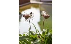 Star Trading Oxida Solcellsdriven Myra + Fluga 51cm Rostbrun* Solcellslampor Dekoration|Visa Alla Solcellslampor