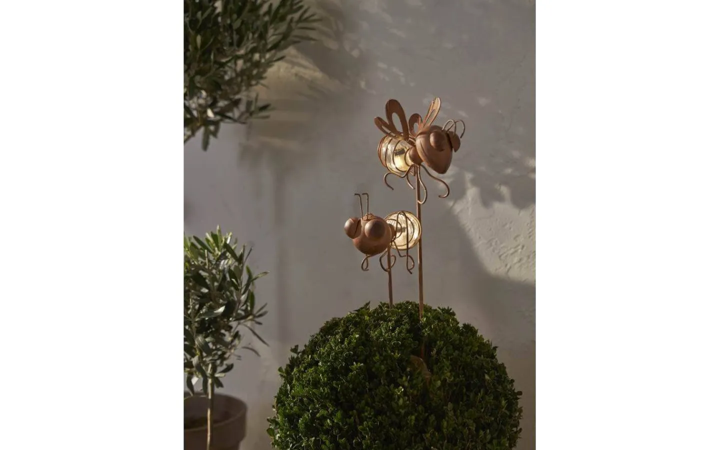 Star Trading Oxida Solcellsdriven Myra + Fluga 51cm Rostbrun* Solcellslampor Dekoration|Visa Alla Solcellslampor