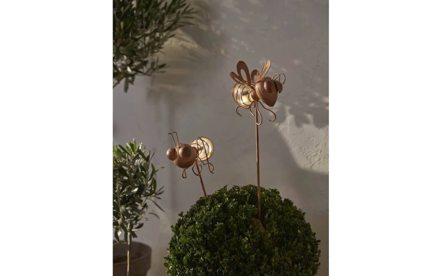 Star Trading Oxida Solcellsdriven Myra + Fluga 51cm Rostbrun* Solcellslampor Dekoration|Visa Alla Solcellslampor