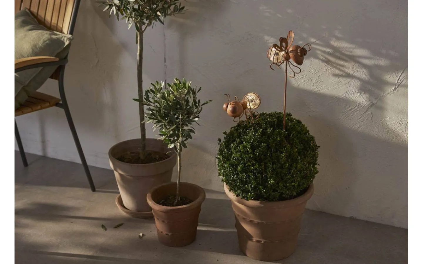 Star Trading Oxida Solcellsdriven Myra + Fluga 51cm Rostbrun* Solcellslampor Dekoration|Visa Alla Solcellslampor