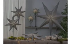 Ozen Adventsstjärna Grå 70cm