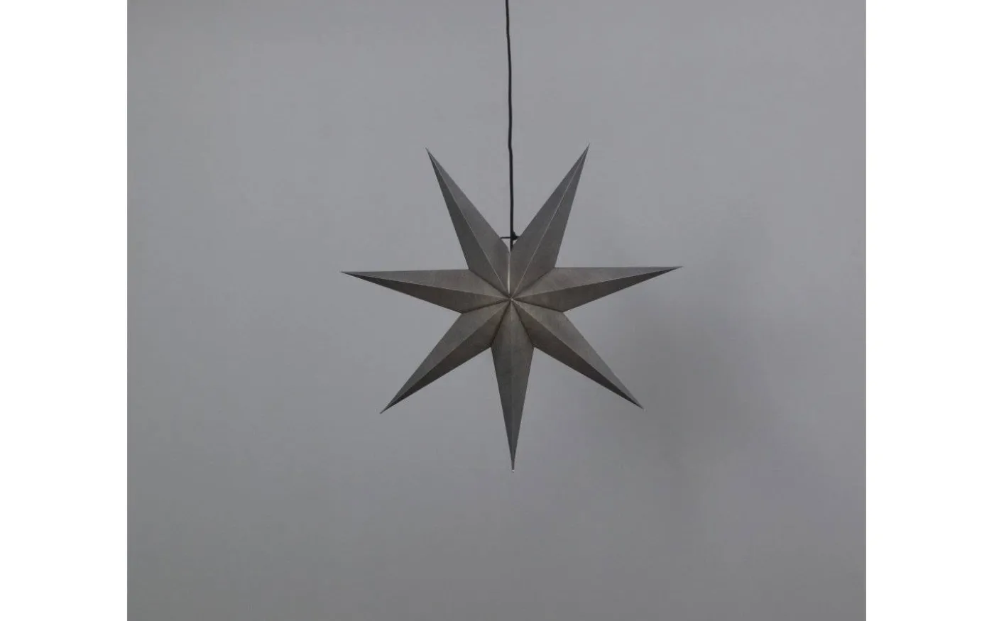 Ozen Adventsstjärna Grå 70cm