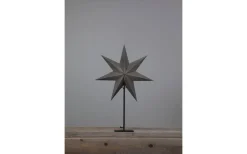 Ozen Julstjärna På Fot Grå 75cm