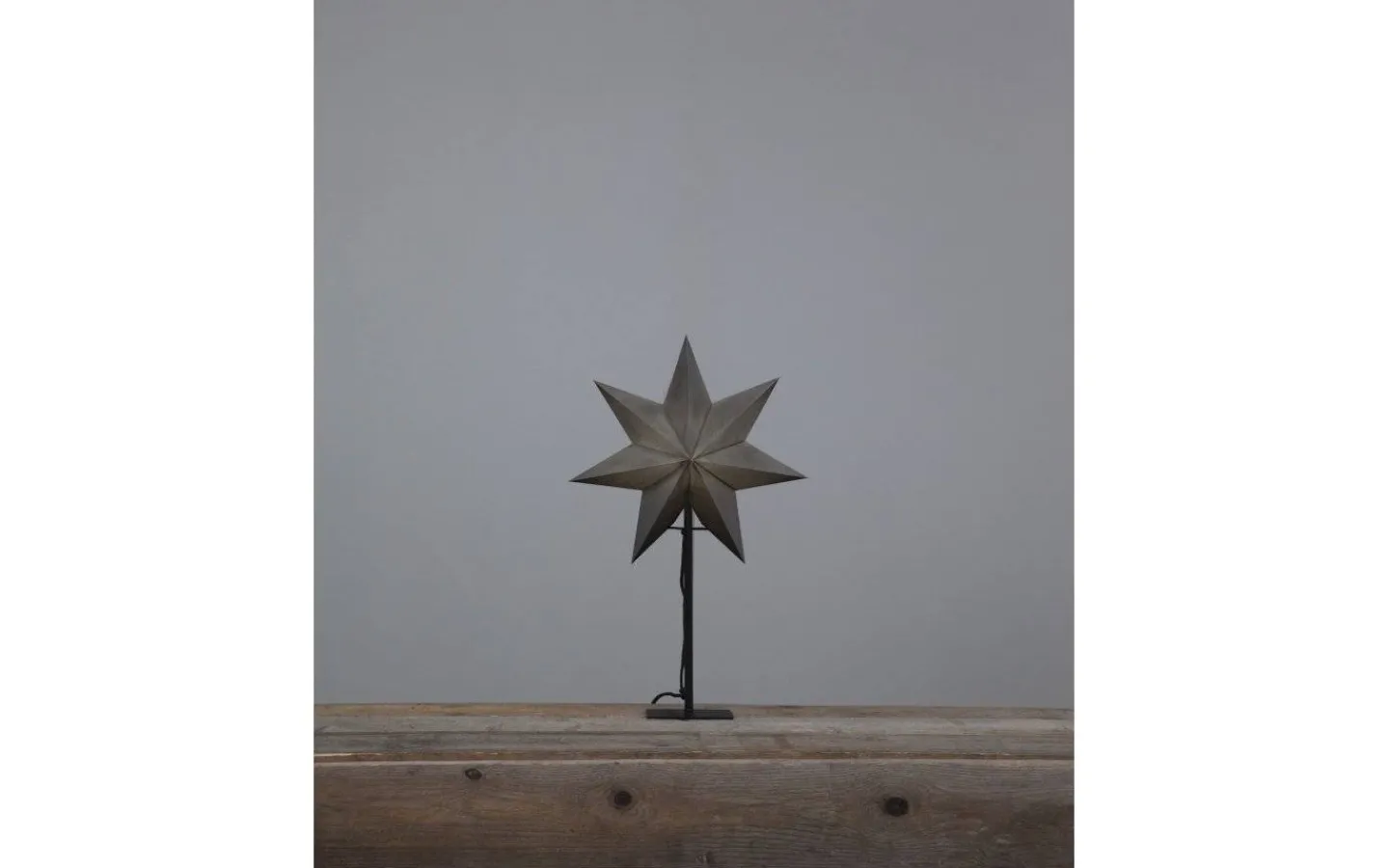 Visa Alla Julstjärnor|Julstjärnor På Fot<Star Trading Ozen Julstjärna På Fot Grå 55cm