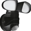 Led Strålkastare<Eglo Pagino Strålkastare med Sensor LED 2x6W 5000K Svart IP44