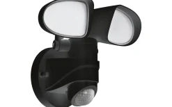 Led Strålkastare<Eglo Pagino Strålkastare med Sensor LED 2x6W 5000K Svart IP44