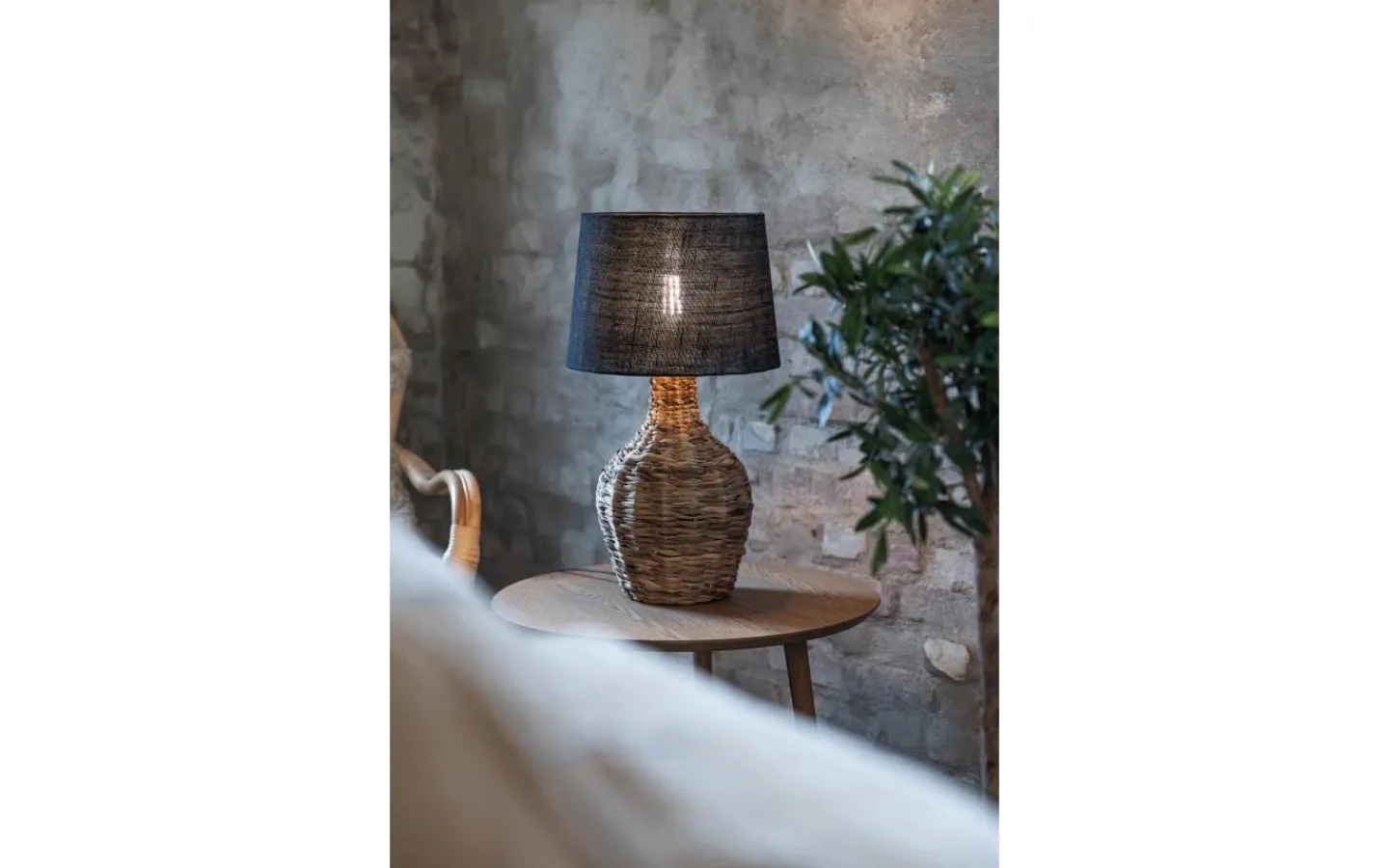 Bordslampor<Markslojd Paglia Bordslampa 58cm Svart