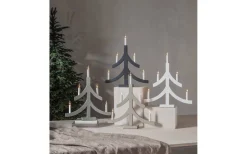 Visa Alla Adventsljusstakar|Adventsljusstakar 31-60 Cm<Star Trading Pagod Adventsljusstake 48cm Vit