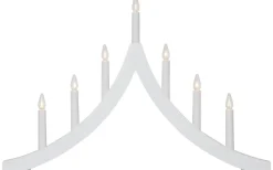 Pagod Adventsljusstake 40cm Vit