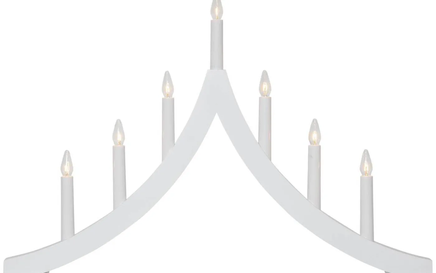 Pagod Adventsljusstake 40cm Vit