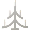 Pagod Adventsljusstake 48cm Grå