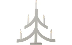 Pagod Adventsljusstake 48cm Grå