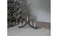 Pagod Adventsljusstake 27cm Grafit