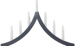 Visa Alla Adventsljusstakar|Adventsljusstakar 31-60 Cm<Star Trading Pagod Adventsljusstake 40cm Grafit