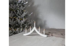 Star Trading Pagod Adventsljusstake 27cm Vit* Visa Alla Adventsljusstakar|Adventsljusstakar 0-30 Cm