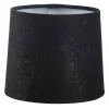 Mönstrade Lampskärmar<Oriva Paisley Lampskärm Ø16cm Sammet Svart
