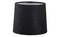 Mönstrade Lampskärmar<Oriva Paisley Lampskärm Ø16cm Sammet Svart