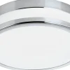 Eglo Palermo Plafond 30cm LED 3000K 24W Krom IP44* Badrumslampor Tak