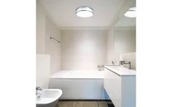 Eglo Palermo Plafond 30cm LED 3000K 24W Krom IP44* Badrumslampor Tak