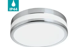 Eglo Palermo Plafond 30cm LED 3000K 24W Krom IP44* Badrumslampor Tak