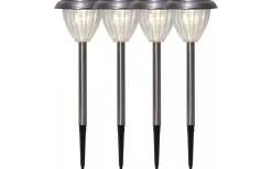 Star Trading Palma Solcellslampa 4-pack Rostfritt Stål LED* Solcellslampor Stig & Mark|Visa Alla Solcellslampor