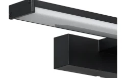 Badrumslampor Vägg<Eglo Pandella 1 Spegelbelysning 40cm LED 4000K 7,4W Svart IP44