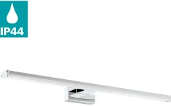 Badrumslampor Vägg<Eglo Pandella 1 Spegelbelysning 60cm 4000K 7,4W Krom IP44