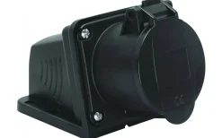 Paneluttag Stage, Infällt, Rakt, 32A, 3P+J, 230V, 9h, IP44 (75x75)