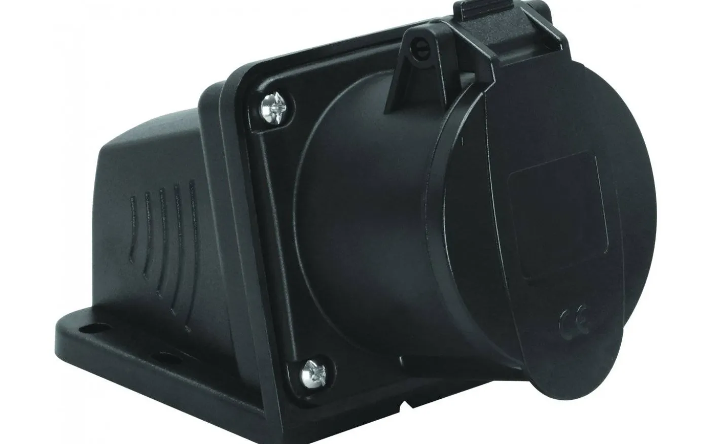 Paneluttag Stage, Infällt, Rakt, 32A, 3P+J, 230V, 9h, IP44 (75x75)