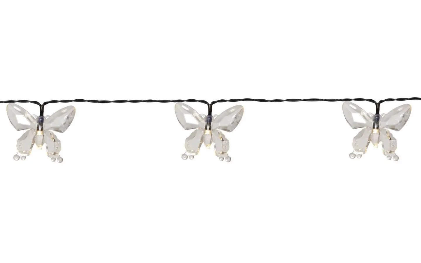 Solcellslampor Dekoration|Visa Alla Solcellslampor<Star Trading Papillon Solcellslampa 280cm Varmvit