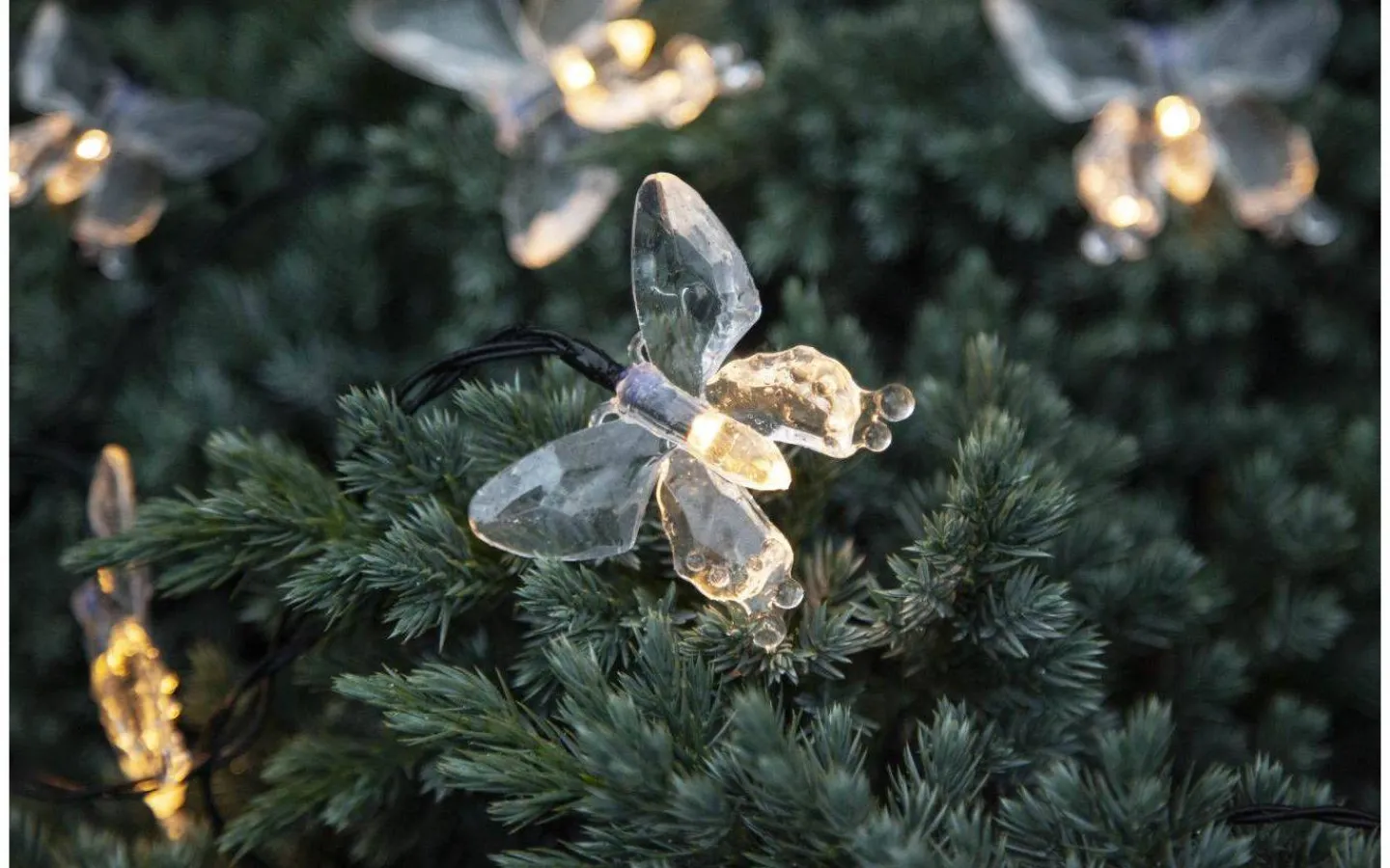 Solcellslampor Dekoration|Visa Alla Solcellslampor<Star Trading Papillon Solcellslampa 280cm Varmvit