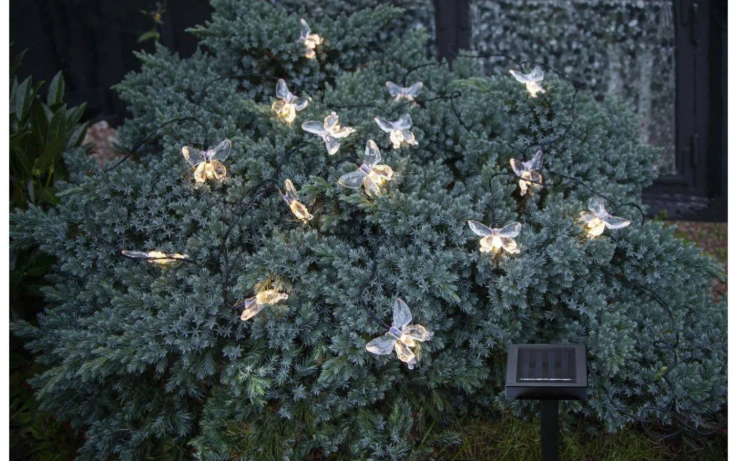 Solcellslampor Dekoration|Visa Alla Solcellslampor<Star Trading Papillon Solcellslampa 280cm Varmvit