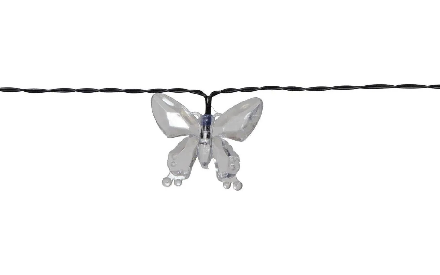 Solcellslampor Dekoration|Visa Alla Solcellslampor<Star Trading Papillon Solcellslampa 280cm Varmvit