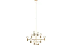 Kök & Matplats|Stora Taklampor Ø70-150 Cm<Markslojd Paris Taklampa 73cm 10L Mässing