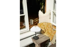 Halo Design Paris Uppladdningsbar Bordslampa 28cm Svart/Vit* Uppladdningsbara Lampor Inomhus|Bordslampor