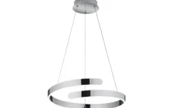 Reality Parma Taklampa 50cm LED krom 4000K* Stora Taklampor Ø50-69 Cm