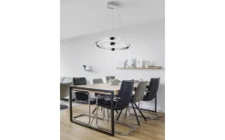 Reality Parma Taklampa 50cm LED krom 4000K* Stora Taklampor Ø50-69 Cm