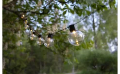 Partyslingor Utomhus 230V|Partyslingor Utomhus 230V<Star Trading Partaj Ljusslinga 4,5m 16L Svart IP44