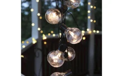 Partyslingor Utomhus 230V|Partyslingor Utomhus 230V<Star Trading Partaj Ljusslinga 4,5m 16L Svart IP44