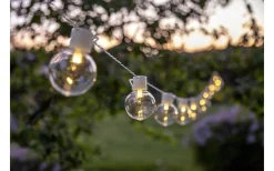 Star Trading Partaj Ljusslinga 4,5m 16L Vit IP44* Partyslingor Utomhus 230V|Partyslingor Utomhus 230V