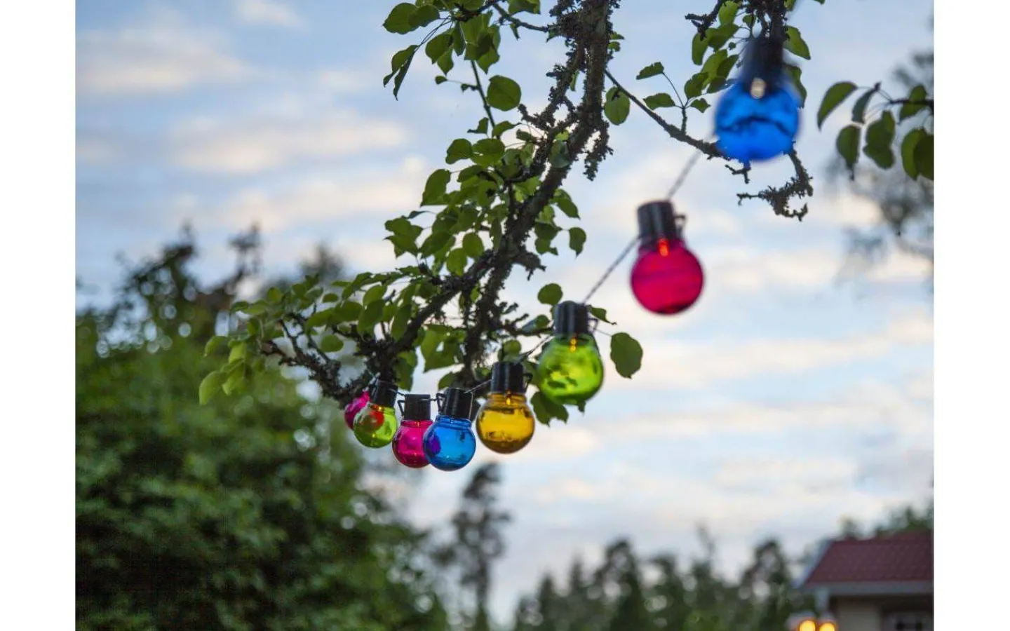 Star Trading Partaj Solcellsdriven Ljusslinga 180cm Multifärgad* Solcellslampor Dekoration|Visa Alla Solcellslampor
