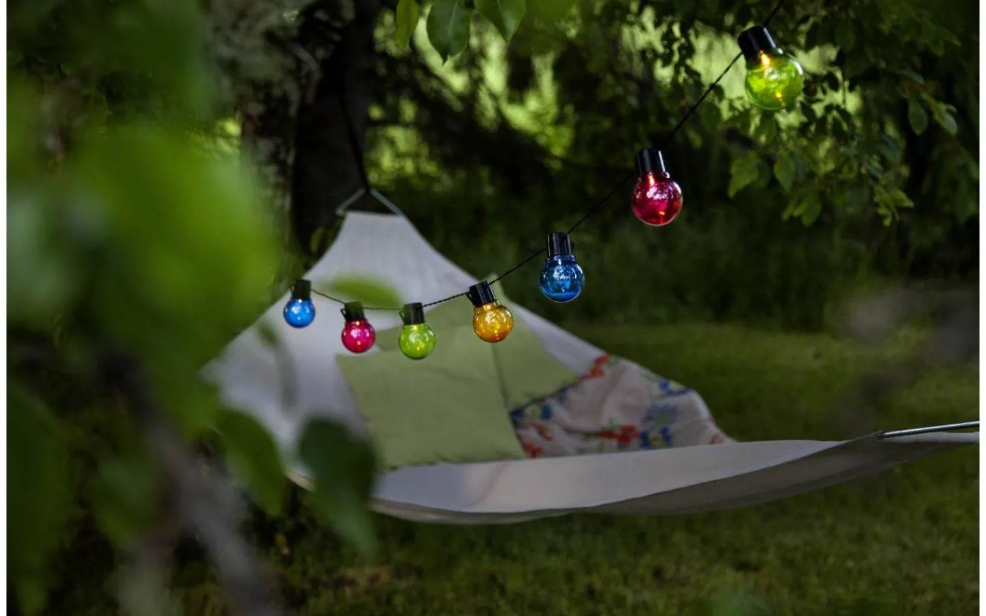 Star Trading Partaj Solcellsdriven Ljusslinga 180cm Multifärgad* Solcellslampor Dekoration|Visa Alla Solcellslampor